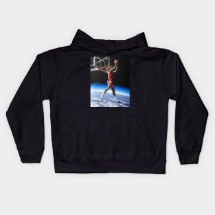 BASKETBALLART - jordan DUNK SPACE Kids Hoodie